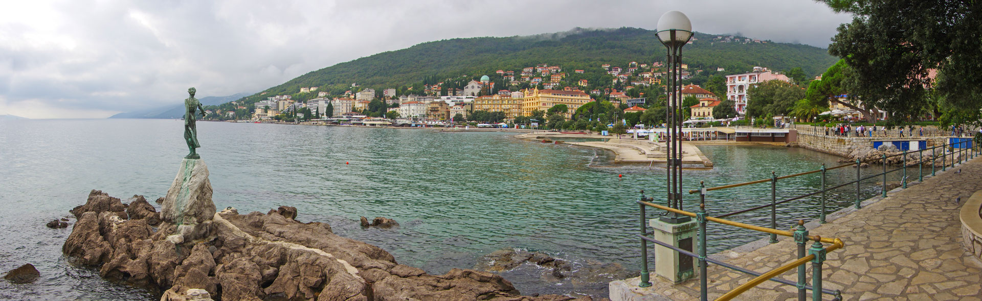 Opatija, Nostalgie und Sachertorte