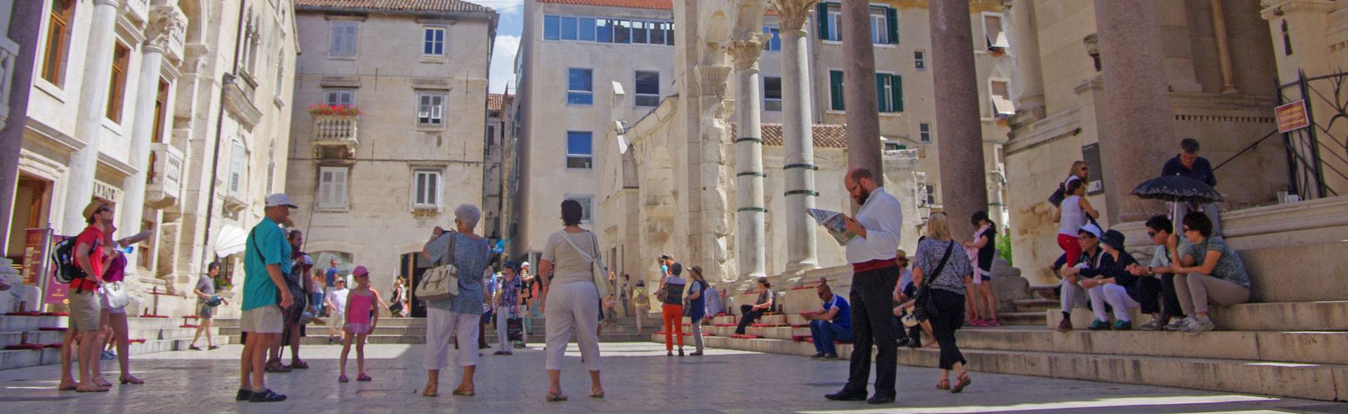 Der Kaiserpalast in Split