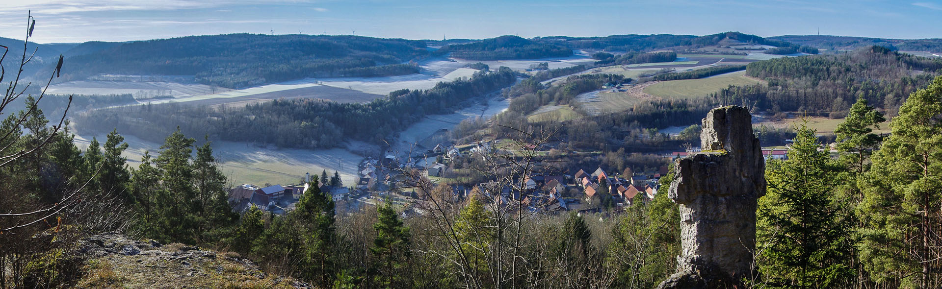 Panoramaweg zum Kreuzstein