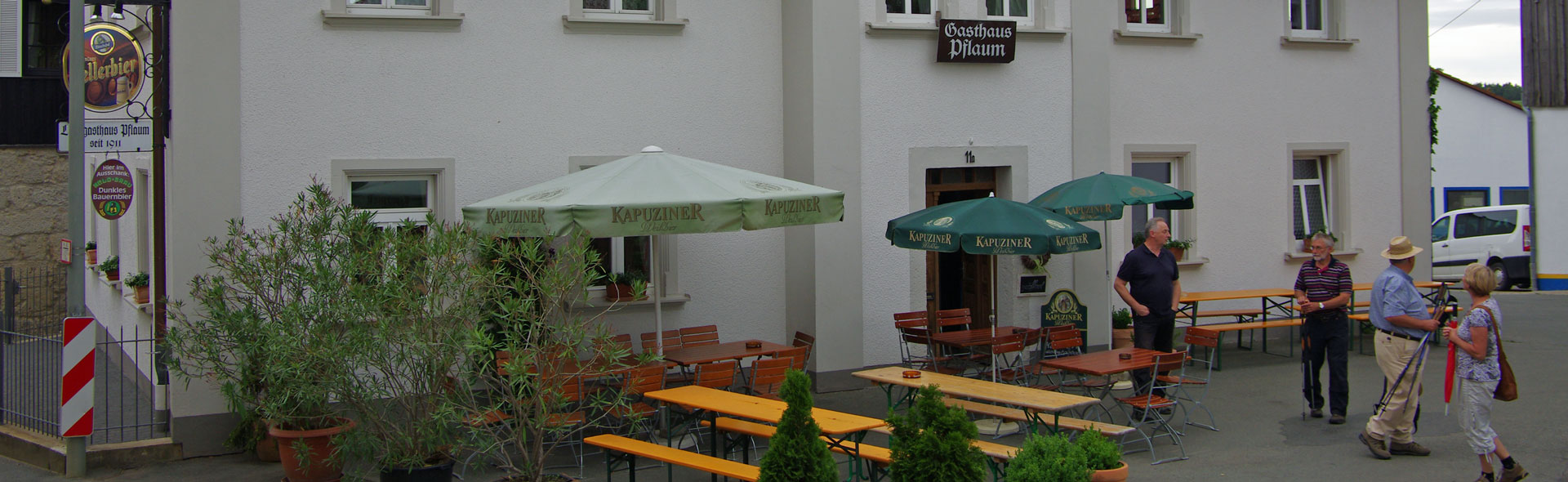 Sonntagskaffee beim Pflaum in Zochenreuth