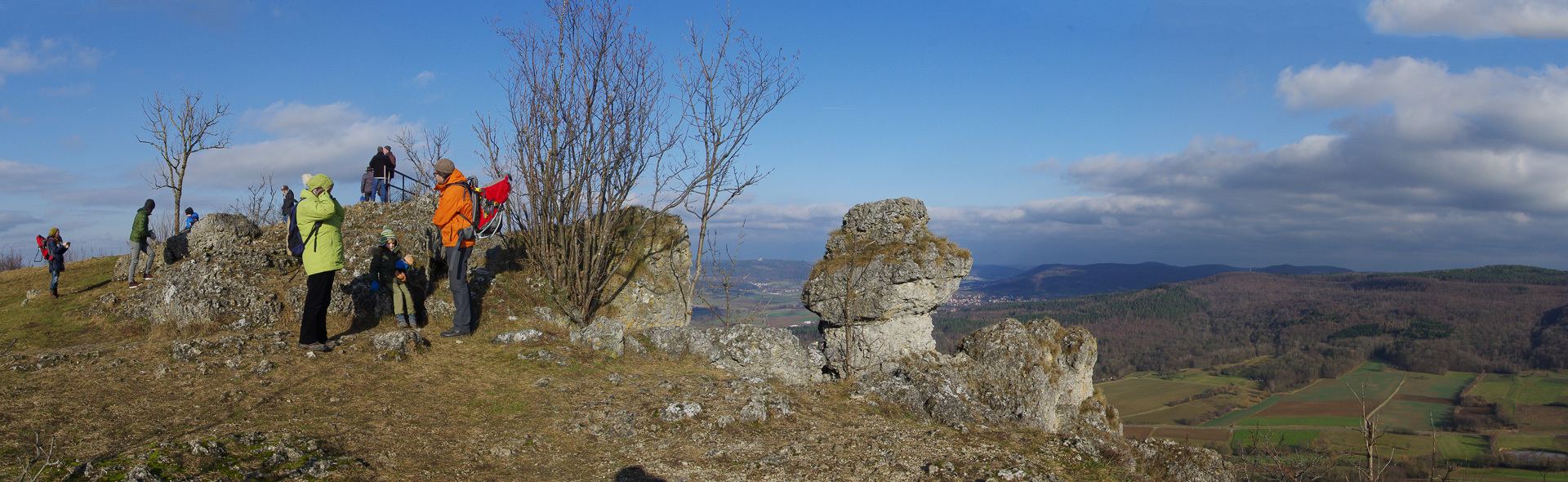 Winterwanderung rund um’s Walberla