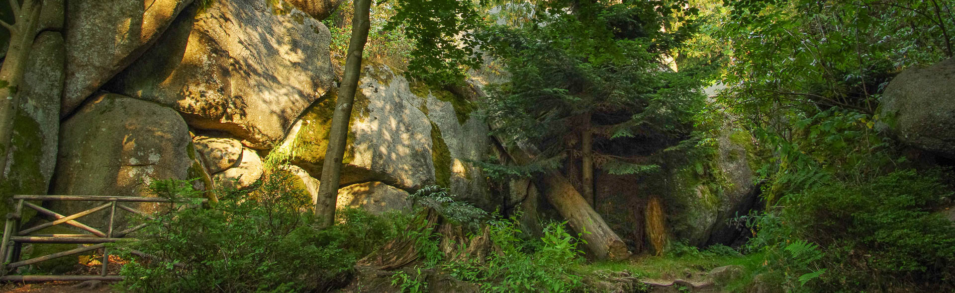 Im Felsenlabyrinth der Luisenburg